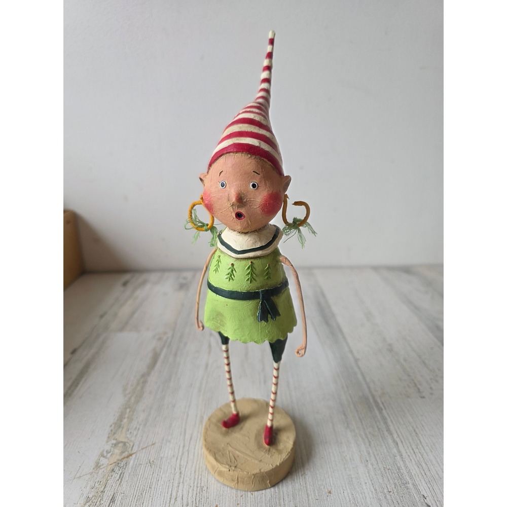 Vintage lori Mitchell tootsie twinkle 12" girl elf large statue figurine